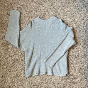 dip Women's Light Gray Cowl Neck Sweater